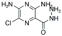 N-AMIDO-3,5-DIAMINO-6-CHLOROPYRAZINE CARBOXAMIDE Struktur