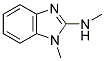 N,1-DIMETHYL-1H-BENZIMIDAZOL-2-AMINE Struktur