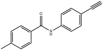 N-(4-ETHYNYLPHENYL)-4-METHYLBENZENECARBOXAMIDE Struktur