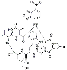 N-(7-NITROBENZ-2-OXA-1,3-DIAZOL-4-YL)PHALLACIDIN Struktur