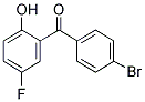 4'-BROMO-5-FLUORO-2-HYDROXYBENZOPHENONE Struktur