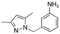 3-(3,5-DIMETHYL-PYRAZOL-1-YLMETHYL)-PHENYLAMINE Struktur