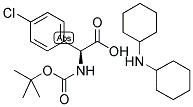 BOC-L-PHG(4-CL)-OH DCHA Struktur