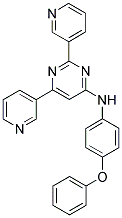 (2,6-DI-PYRIDIN-3-YL-PYRIMIDIN-4-YL)-(4-PHENOXY-PHENYL)-AMINE Struktur