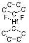 BIS(BUTYLCYCLOPENTADIENYL)DIFLUOROHAFNIUM (IV) Struktur