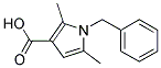 1-BENZYL-2,5-DIMETHYL-1H-PYRROLE-3-CARBOXYLIC ACID Struktur