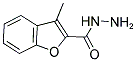 3-METHYL-BENZOFURAN-2-CARBOXYLIC ACID HYDRAZIDE Struktur