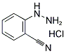 2-HYDRAZINO-BENZONITRILE HYDROCHLORIDE Struktur