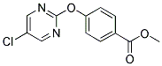 4-[(5-CHLOROPYRIMIDIN-2-YL)OXY]BENZOIC ACID, METHYL ESTER Struktur