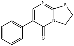 6-PHENYL-2,3-DIHYDRO-5H-[1,3]THIAZOLO[3,2-A]PYRIMIDIN-5-ONE Struktur