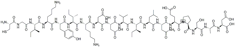 AMYLOID BRI PRECURSOR277 (89-106) Struktur