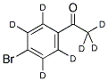 4'-BROMOACETOPHENONE-D7 Struktur