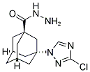 3-(3-CHLORO-[1,2,4]TRIAZOL-1-YL)-ADAMANTANE-1-CARBOXYLIC ACID HYDRAZIDE Struktur