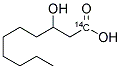 3-HYDROXYDECANOIC ACID, [1-14C] Struktur