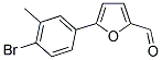 5-(4-BROMO-3-METHYLPHENYL)-2-FURALDEHYDE Struktur