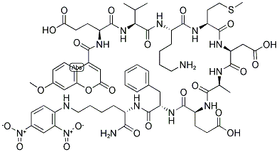 BETA-SECRETASE SUBSTRATE I, FLUOROGENIC Struktur