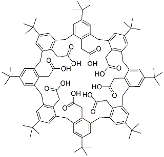 4-TERT-BUTYLCALIX(8)ARENE-OCTAACETIC ACID Struktur