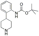 (2-PIPERIDIN-4-YL-PHENYL)-CARBAMIC ACID TERT-BUTYL ESTER Struktur