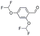 2,4-BIS-DIFLUOROMETHOXY-BENZALDEHYDE Struktur