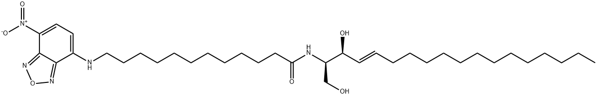 C12 NBD L-THREO-SPHINGOSINE Struktur