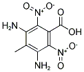 2,6-DINITRO-3,5-DIAMINO-4-METHYLBENZOIC ACID Struktur