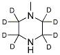 N-METHYLPIPERAZINE-2,2,3,3,5,5,6,6-D8 Struktur