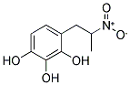 1-(2,3,4-TRIHYDROXYPHENYL)-2-NITROPROPANE Struktur