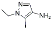 1-ETHYL-5-METHYL-1H-PYRAZOL-4-YLAMINE Struktur