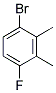 6-BROMO-3-FLUORO-O-XYLENE Struktur