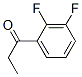 2',3'-difluoropropiophenone Struktur