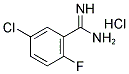 5-CHLORO-2-FLUORO-BENZAMIDINE HYDROCHLORIDE Struktur