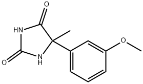 5-(3-METHOXYPHENYL)-5-METHYLIMIDAZOLIDINE-2,4-DIONE Structure