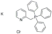 2-PICOLYLTRIPHENYLPHOSPHONIUM CHLORIDE AND POTASSIUM HYDRIDE Struktur