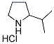 2-(METHYLETHYL)PYRROLIDINE HYDROCHLORIDE Struktur