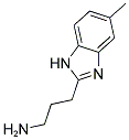 2-AMINOPROPYL-5(6)-METHYL-BENZIMIDAZOLE Struktur