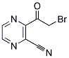 3-(2-BROMO-ACETYL)-PYRAZINE-2-CARBONITRILE Struktur