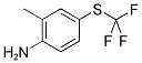 2-METHYL-4-TRIFLUOROMETHYLTHIO-ANILINE Struktur