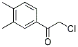 2-CHLORO-1-(3,4-DIMETHYL-PHENYL)-ETHANONE Struktur