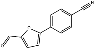 4-(5-FORMYL-FURAN-2-YL)-BENZONITRILE Struktur