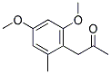 2,4-DIMETHOXY-6-METHYLPHENYLACETONE Struktur