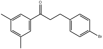 3-(4-BROMOPHENYL)-3',5'-DIMETHYLPROPIOPHENONE Struktur