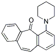 4-PIPERIDINO-2,3:6,7-DIBENZOCYCLOHEPTATRIENONE Struktur