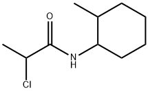 2-CHLORO-N-(2-METHYLCYCLOHEXYL)PROPANAMIDE Struktur