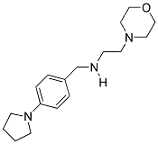 2-MORPHOLIN-4-YL-N-(4-PYRROLIDIN-1-YLBENZYL)ETHANAMINE Struktur