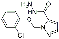 2-(2-CHLORO-PHENOXYMETHYL)-2 H-PYRAZOLE-3-CARBOXYLIC ACID HYDRAZIDE Struktur