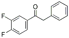 3',4'-DIFLUORO-2-PHENYLACETOPHENONE Struktur