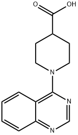 1-QUINAZOLIN-4-YL-PIPERIDINE-4-CARBOXYLIC ACID Struktur