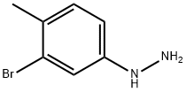 (3-BROMO-4-METHYL-PHENYL)-HYDRAZINE Struktur