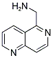 C-[1,6]NAPHTHYRIDIN-5-YL-METHYLAMINE Struktur