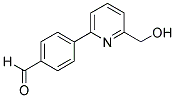 2-(4-FORMYLPHENYL)-6-(HYDROXYMETHYL)PYRIDINE Struktur